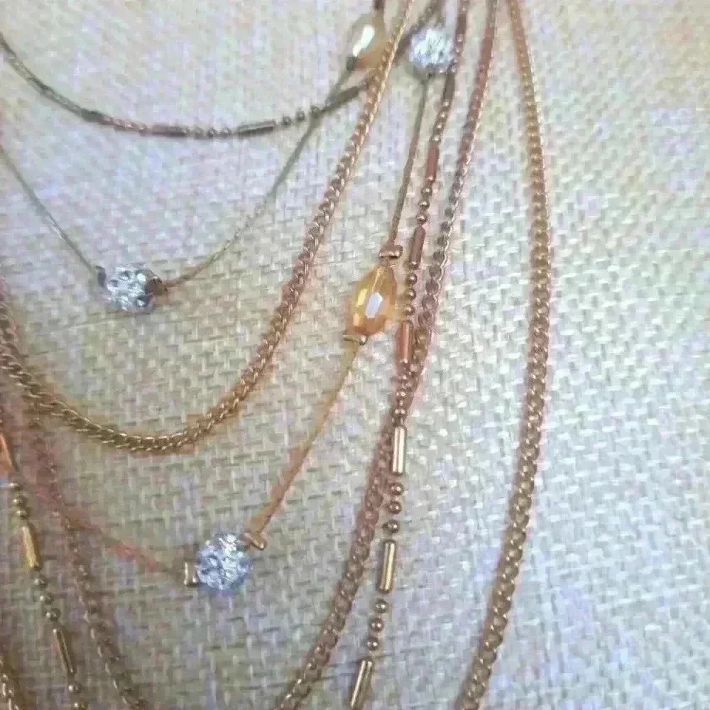 Multi layer  necklace - Picture 2 of 4